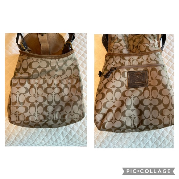 Vintage Coach SOHO Suede Shoulder Bag in Tan No. G3S-9482 - Picture 4 of 12